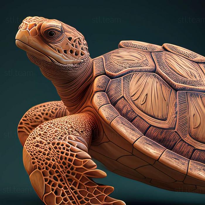 3D model Centrochelys atlantica (STL)